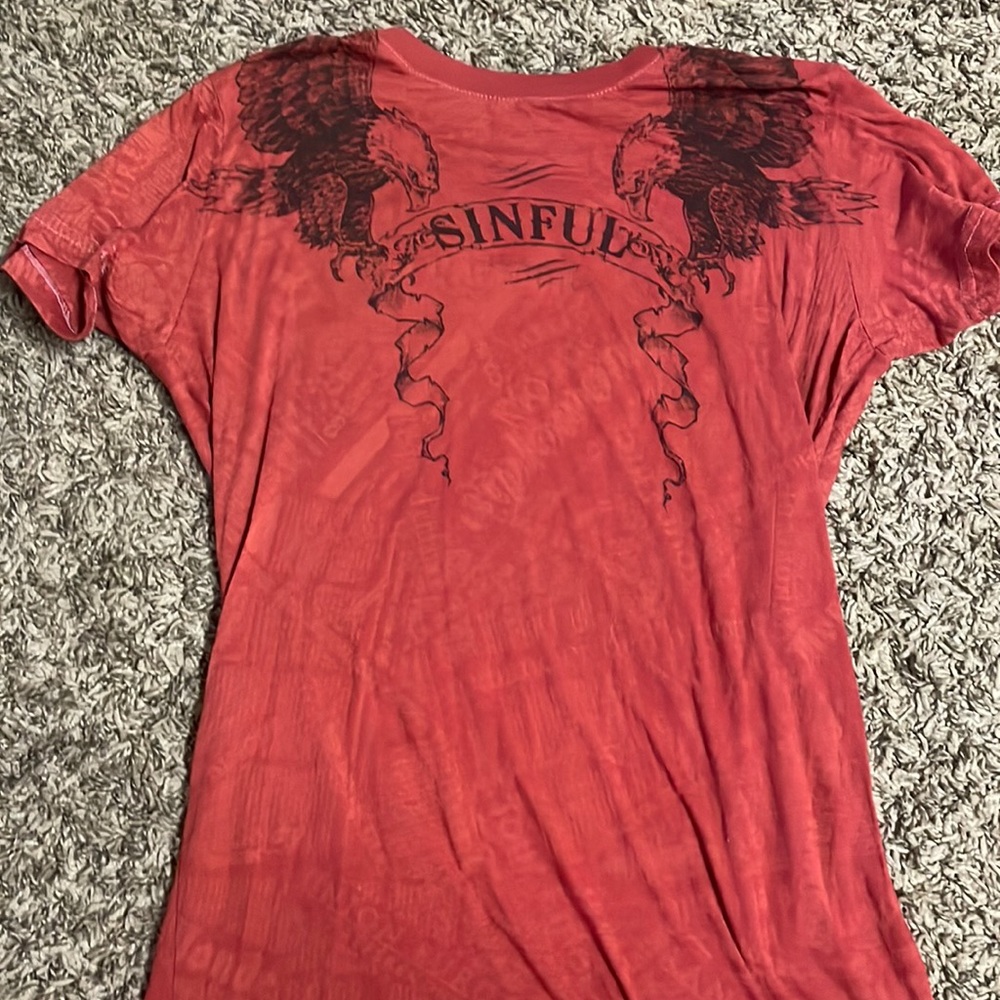 SINFUL Angel wing jeans and shirts